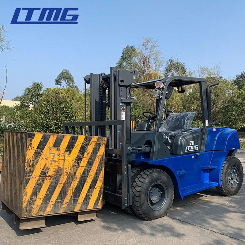 7 tonne 7 ton Counterbalance Forklift Truck 6ton  7 ton montacargas truck for sale