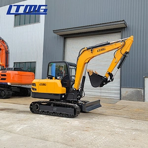China LTMG LTE65 6500kg excavator Attachment Home Agricultural cabin Farm Crawler Mini Digger