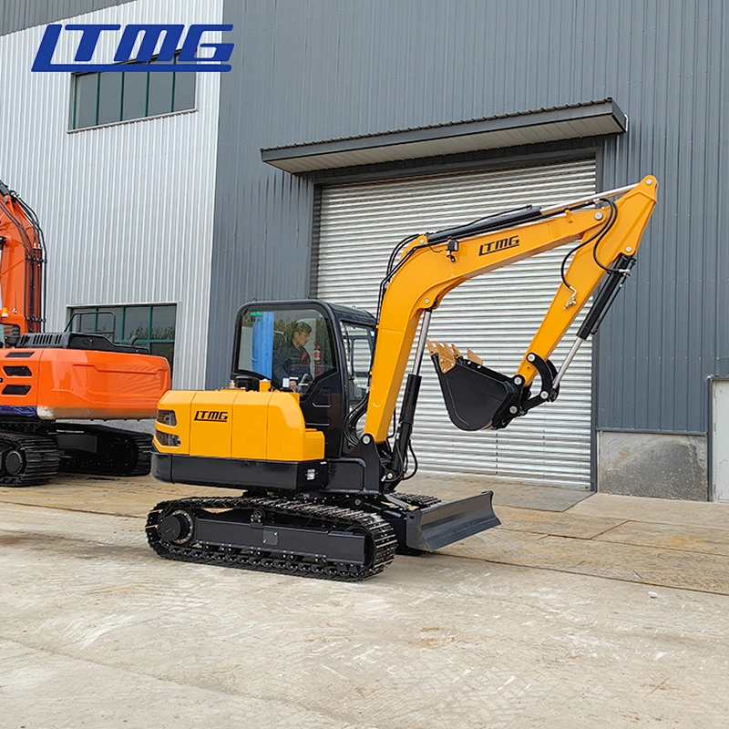 China LTMG LTE65 6500kg excavator Attachment Home Agricultural cabin Farm Crawler Mini Digger