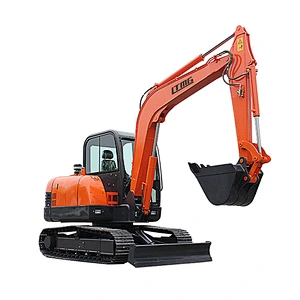 LTMG Brand new LTE60 6 ton Chain Excavator Crawler Earth Digger with Accessories