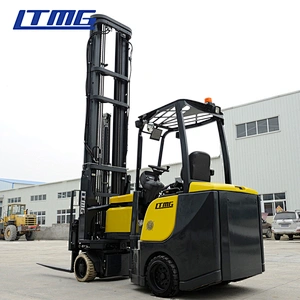 2 Ton Articulated Electric Forklift Work in Narrow Aisle