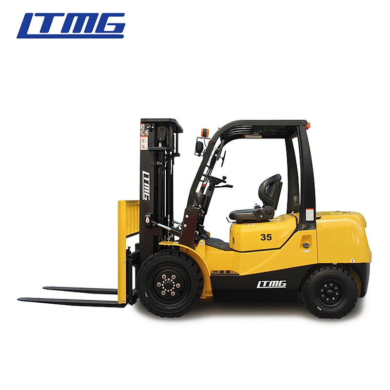 3.5 ton 3.5 tonne diesel forklift truck 3500kg fork lift truck for outdoor loading