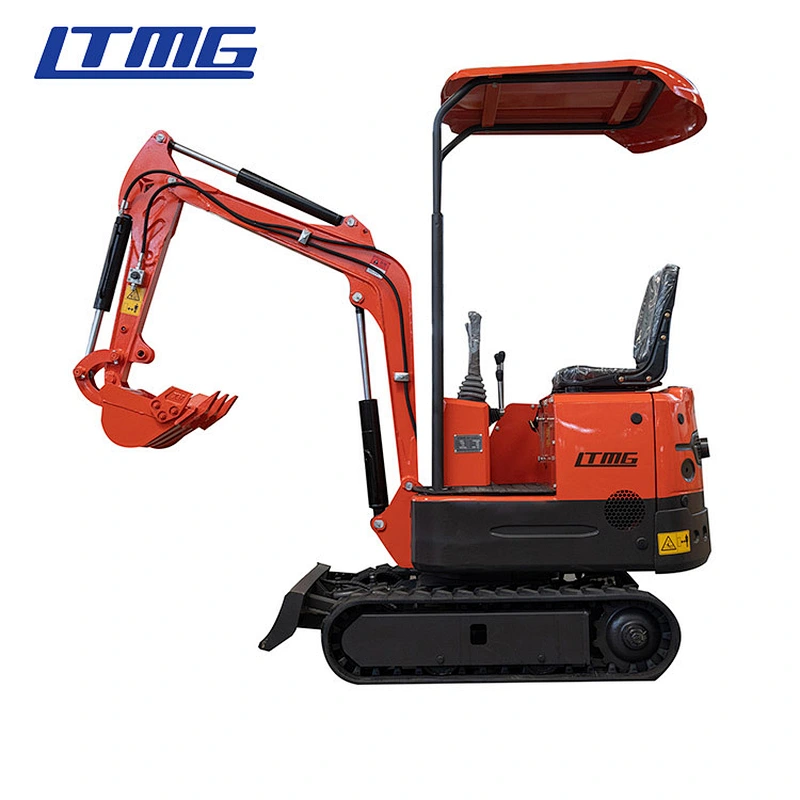 China Buy New LTMG LTE08 0.8t Price of Mining Hydraulic Pump Farm Gargen Smallest Mini Shovel Excavator Immediately