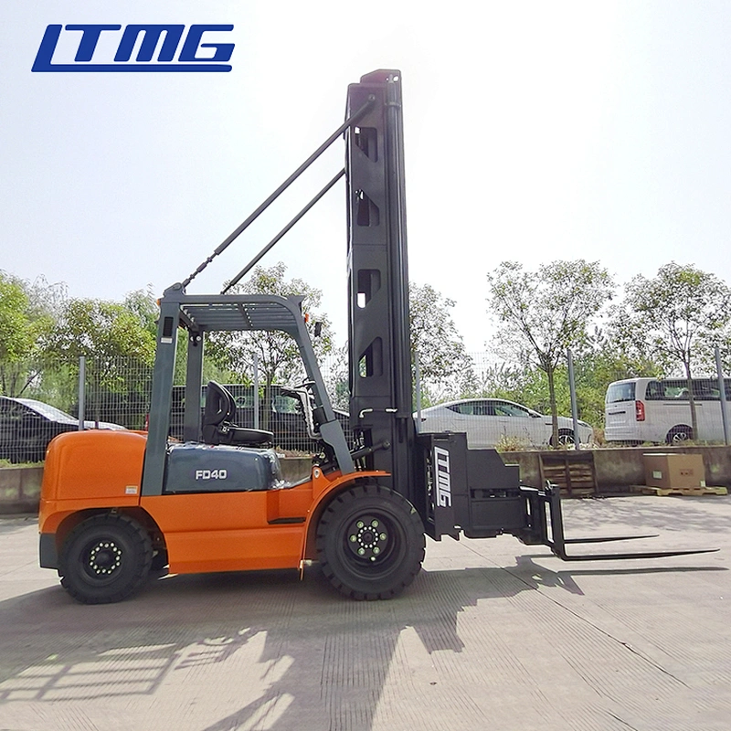 LTMG narrow aisle trucks forklift 3.8 ton 4 ton 3-way pallet stacker with Japanese Engine