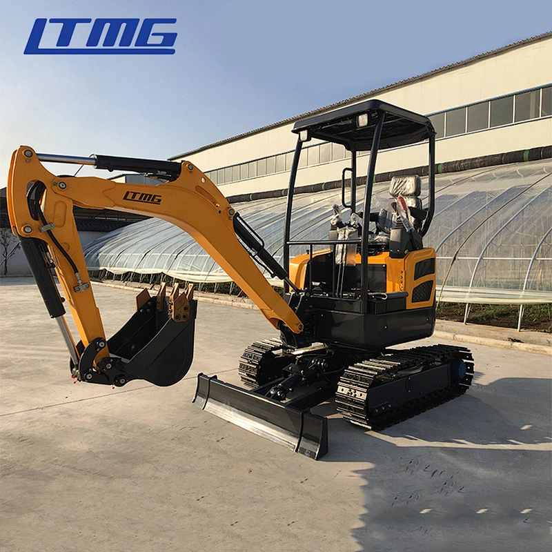 LTMG LTE20 New 2.0 Ton Agricultural Machinery Diesel Crawler Small Mini Micro Hydraulic Bucket Excavator