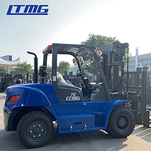 7 tonne 7 ton Counterbalance Forklift Truck 6ton  7 ton montacargas truck for sale