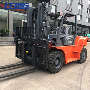 LTMG 6 tons diesel forklift 6ton 7ton outdoor diesel forklift truck with side shifter