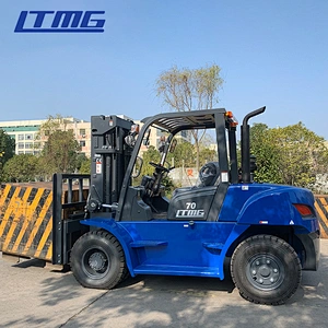 7 tonne 7 ton Counterbalance Forklift Truck 6ton  7 ton montacargas truck for sale