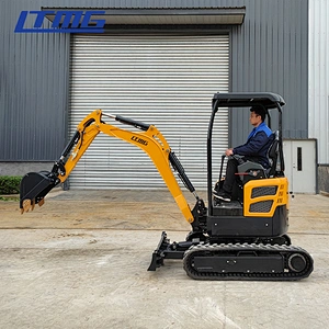 High Quality Import LTE20 New CE EPA 2 Ton Mulchers Excavation Equipment Micro Manual Small Mini Excavator Digger