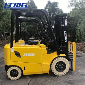 2 ton Small battery powered electric forklift AC motor controller forklift price