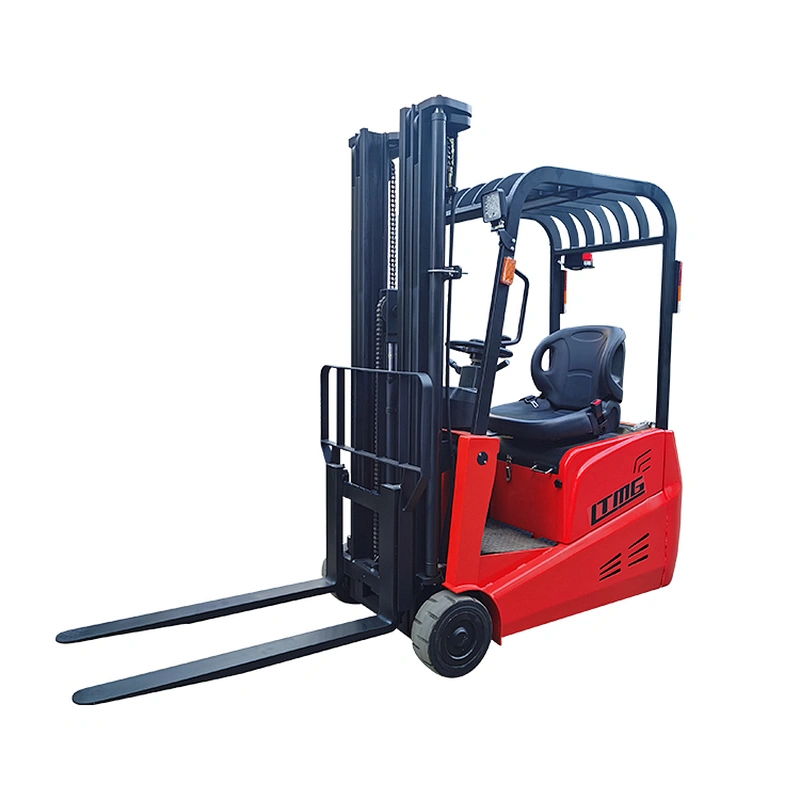 mini electric forklift  1.5 ton 1.8 ton narrow aisle forklift Three Wheel Battery Forklift