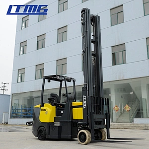 2 Ton Articulated Electric Forklift Work in Narrow Aisle
