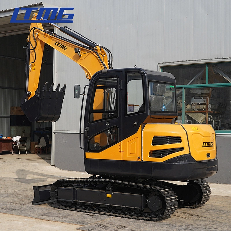china new optional engine 6 ton digger 6.5ton 7ton crawler excavator for sale