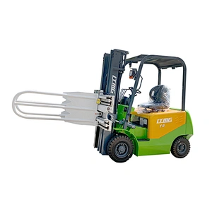 small electric forklift 1.5 ton battery forklift truck with foam clamp