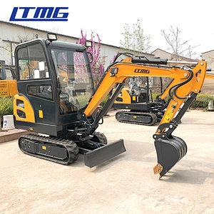 China LTMG LTE18 1800kg CE EPA New Hydraulic Mini Digger Bucket Micro Small Household Excavators Machine