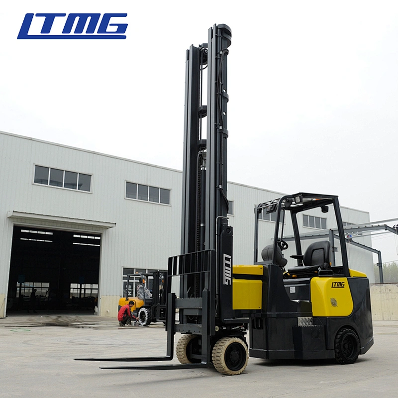 2 Ton Articulated Electric Forklift Work in Narrow Aisle