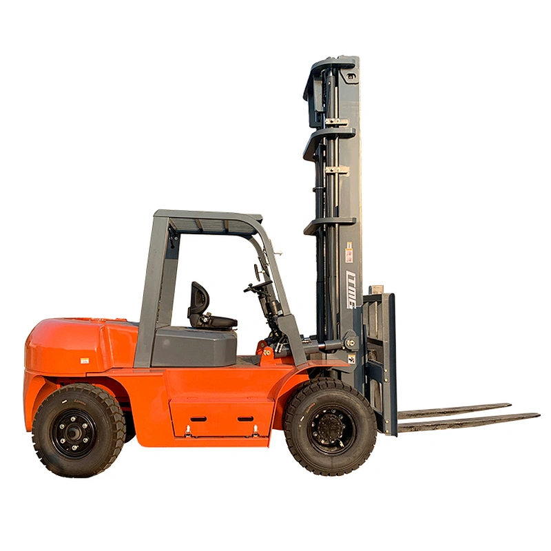8 meters lifting height forklift with optional mast height