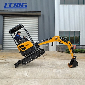 China LTE22 CE Certified New 2.2 Ton Function Crawler Small Mini Hydraulic Bucket Excavator Machinery with CE