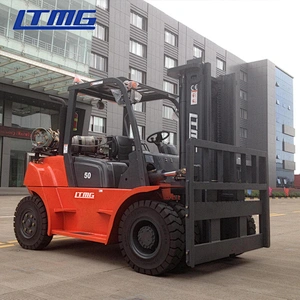 5ton 6 ton  GASOLINE/LPG counter balance forklift with japanese engine