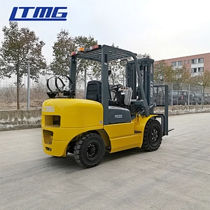 two wheel drive 3 ton lpg forklift specification price for sale