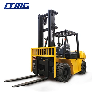 LTMG ce approval container lift truck 6ton 7ton diesel forklift with optional Japanese engine