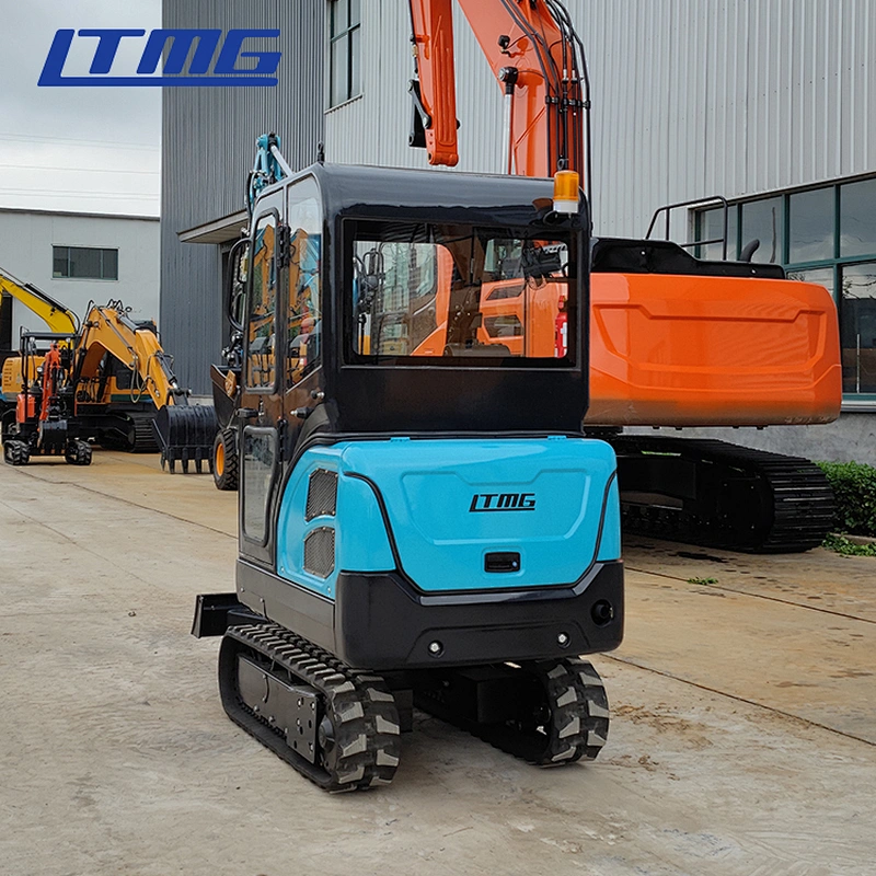CE Certificate Crawler Excavator 1t 1.5t 1.8t mini excavator with Thumb Bucket
