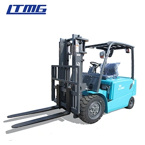LTMG new small cab optional 2t 2 ton 2.5 ton 3.5 ton battery forklift 3t 3ton 3 ton electric forklift 5 meter lift height
