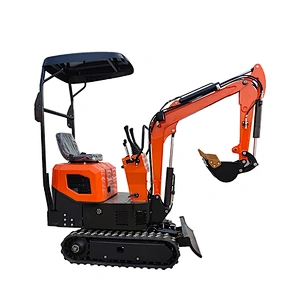 LTMG Brand New 0.8 ton Small Floating Household Mulcher Household Excavator Crawler Machine for Sale