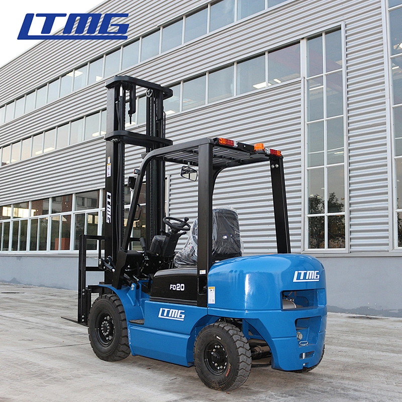 2 ton 2.5 Counterbalanced forklift truck 2 ton mini Diesel Forklift truck for warehouse