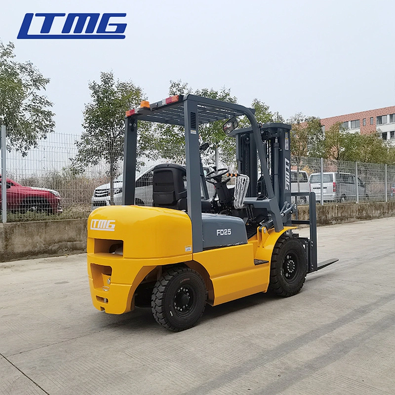 2000kgs 2500kgs Diesel Forklift 2.5ton diesel hydraulic Forklift for sale