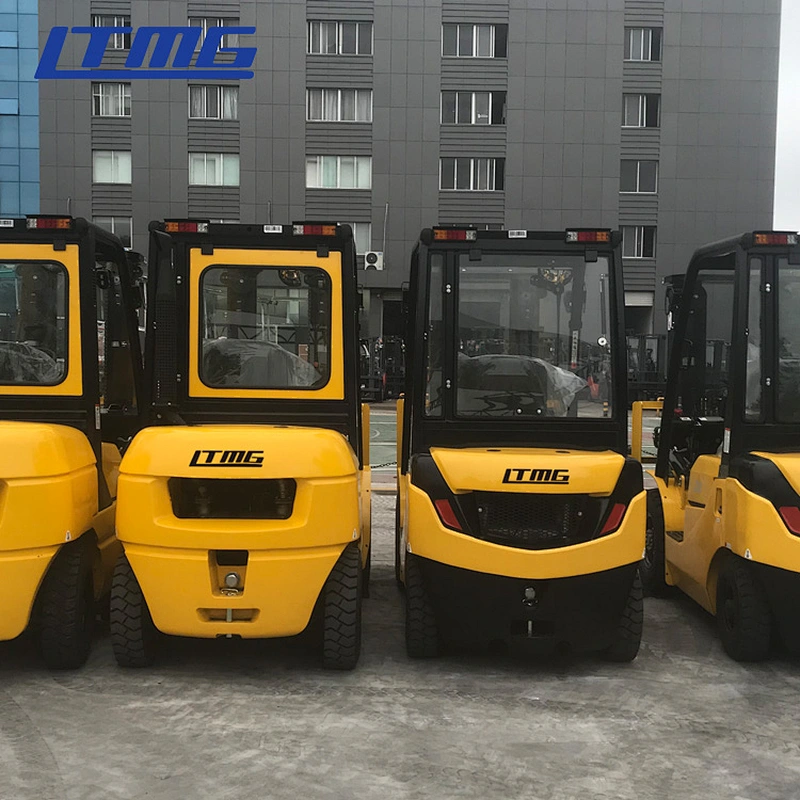 LTMG  Euro V engine outdoor forklift 3.8 ton 3 ton 2 ton diesel forklift for sales