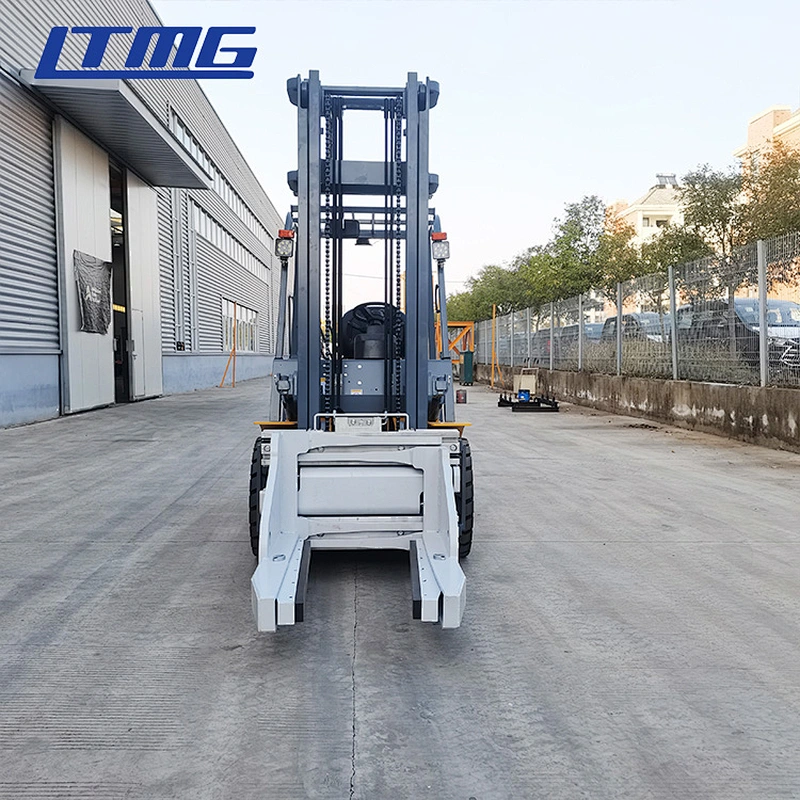 Chinese small attachment forklift 3.5 ton 3ton diesel forklift with block clamp