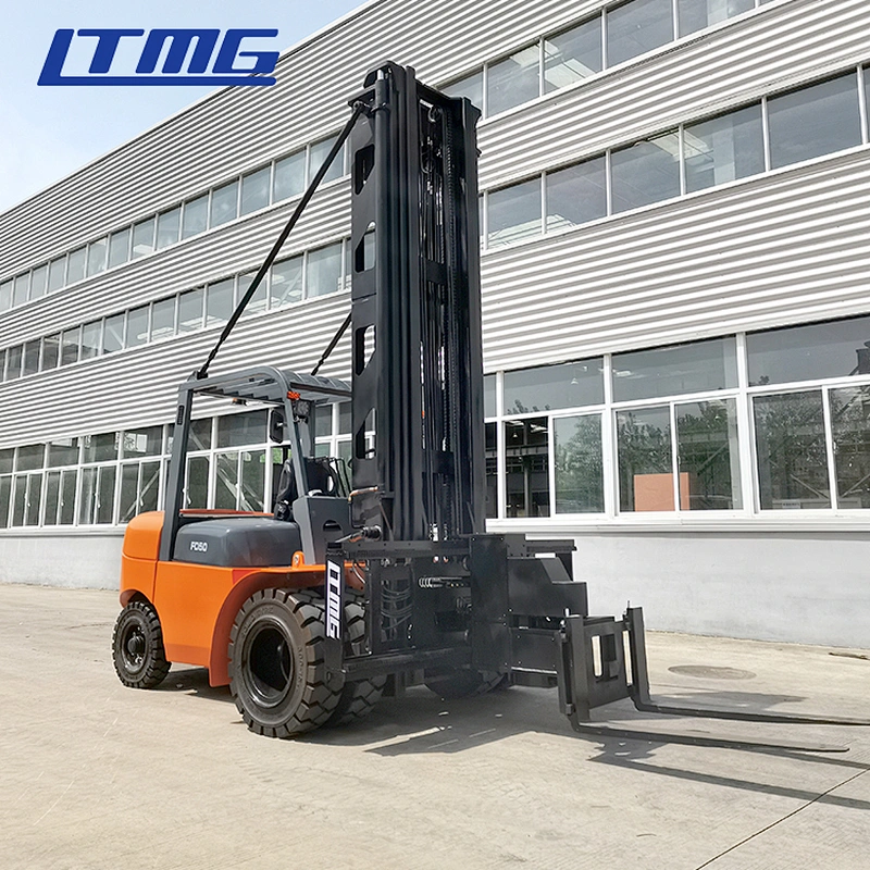 full free mast 5ton forklift diesel 5000kg forklift narrow aisle 3 way stacker forklift