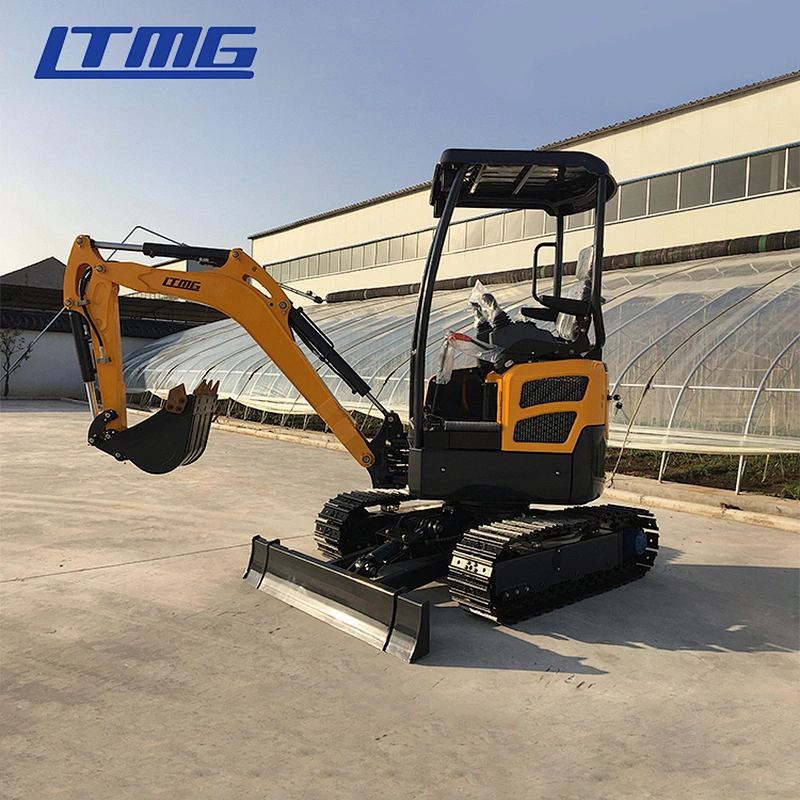 LTMG Brand LTE20 Bucket Mulchers New Hydraulic Earth Moving Mini Micro Manual Small Crawler Excavator 2t from China