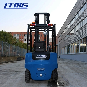 LTMG small mini 2 ton 2000kg electric forklift with 5m mast and side shift