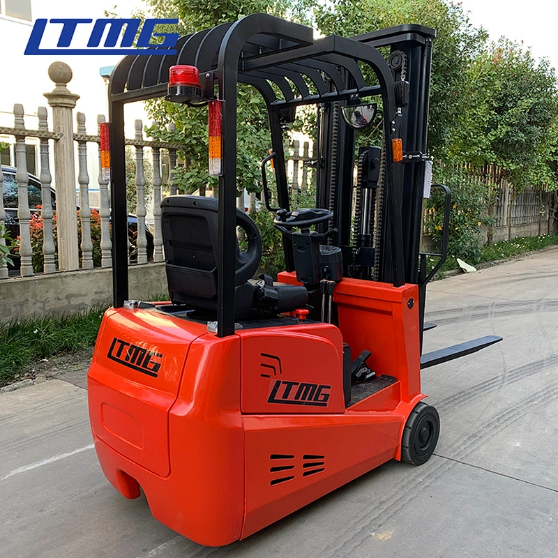 three wheel electric forklift 1.5 ton 1.6 ton 1.8 ton 2 ton forklift with small turning radius