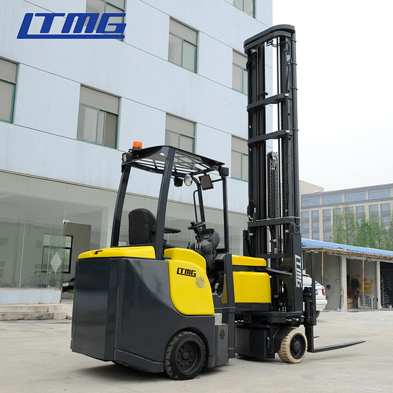 2 Ton Articulated Electric Forklift Work in Narrow Aisle