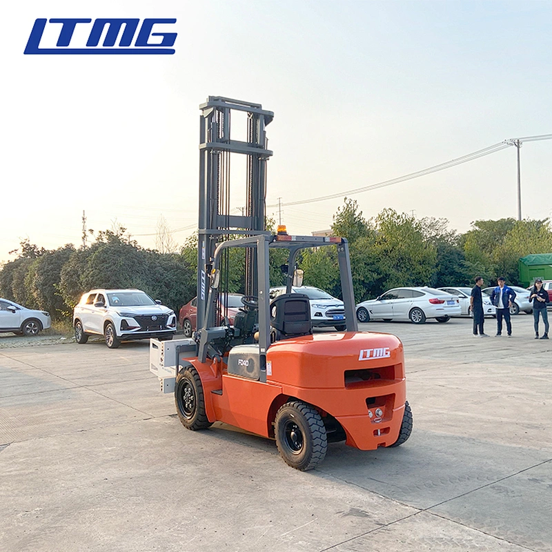 forklift supplier ltmg 6m lift height 3.5ton 4tons diesel forklift with bale clamp