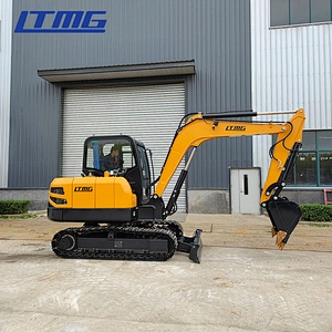 China LTMG LTE65 6500kg excavator Attachment Home Agricultural cabin Farm Crawler Mini Digger