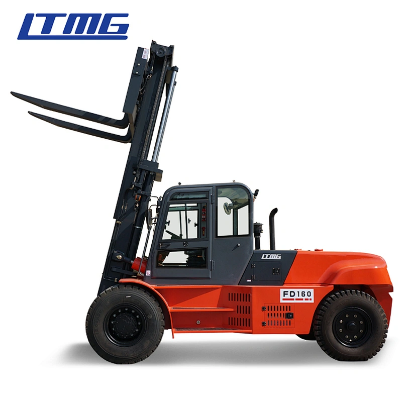 container diesel engine forklift 15 ton 16 ton diesel forklift with cabine