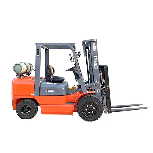 LTMG solid tyre customized color 3t 3.5ton gas lpg forklift with container mast