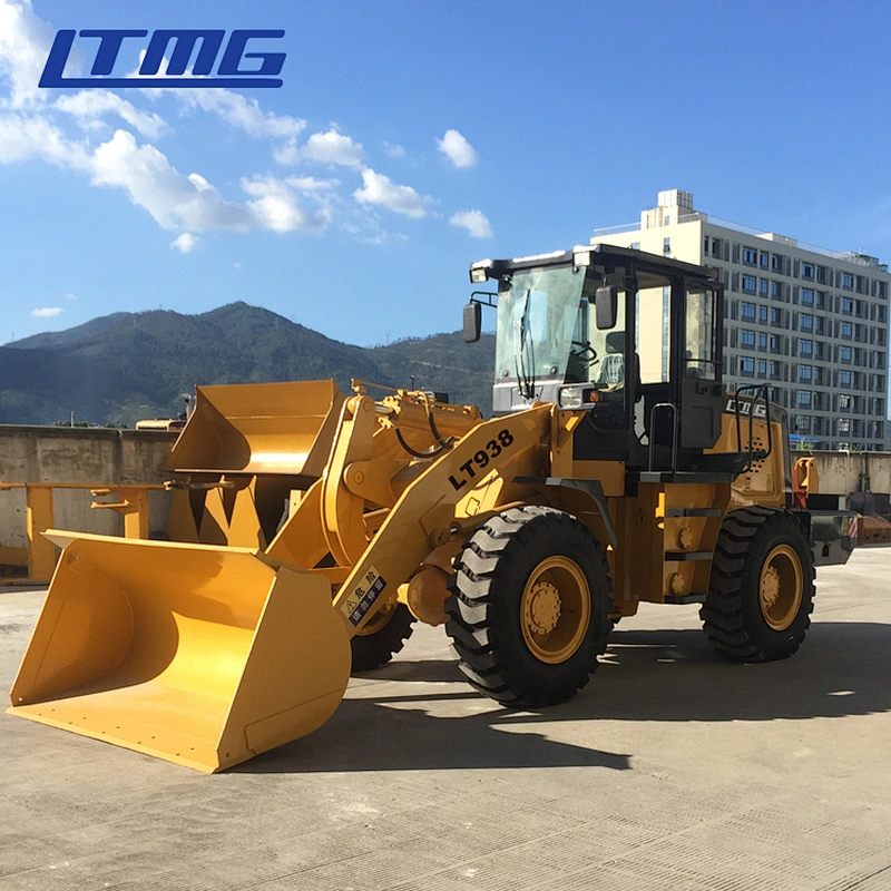 China best compact ltmg 3.5 ton wheel loader articulated front end loader