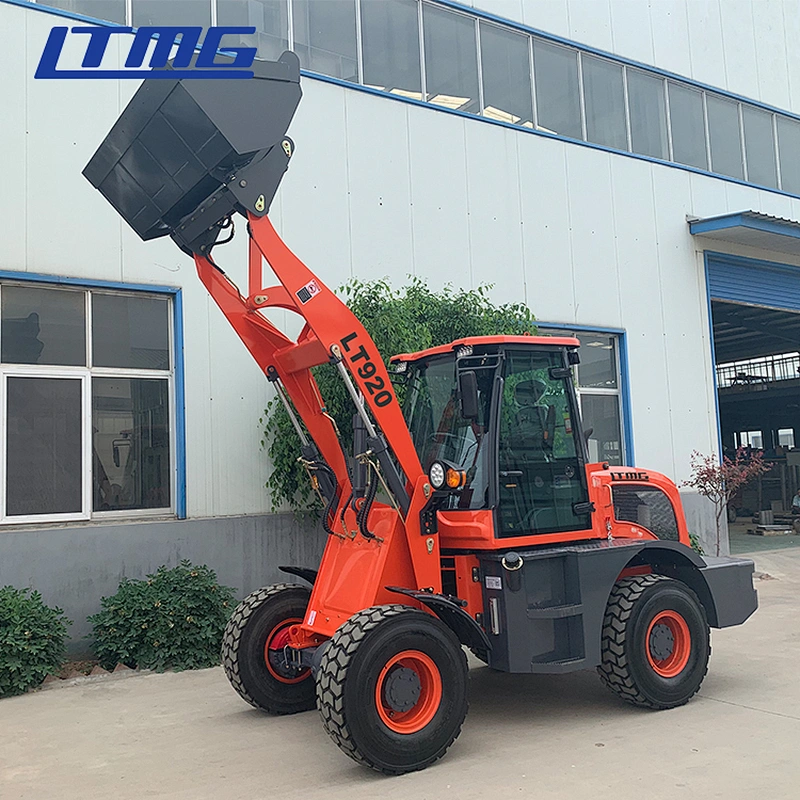 Earth-moving machinery small wheel compact Construction machinery pay loader 3 ton 5 ton 6 ton 8 ton front loaders for sale