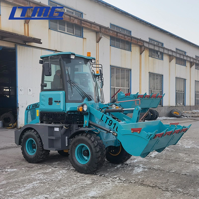 New small loaders 0.8ton 1 ton 1.5 ton 2 ton mini tractor front end loader for sale