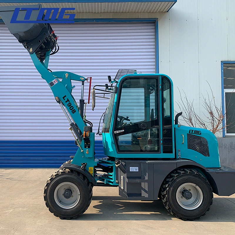 Earth-moving machinery small wheel compact Construction machinery pay loader 3 ton 5 ton 6 ton 8 ton front loaders for sale