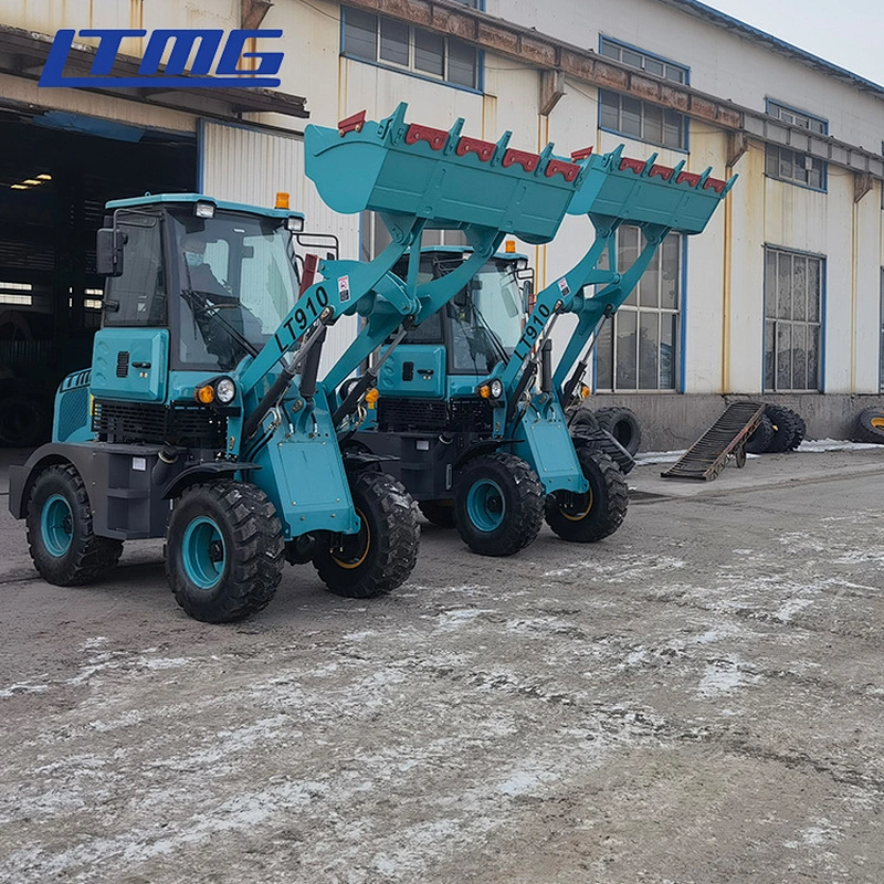 New small loaders 0.8ton 1 ton 1.5 ton 2 ton mini tractor front end loader for sale