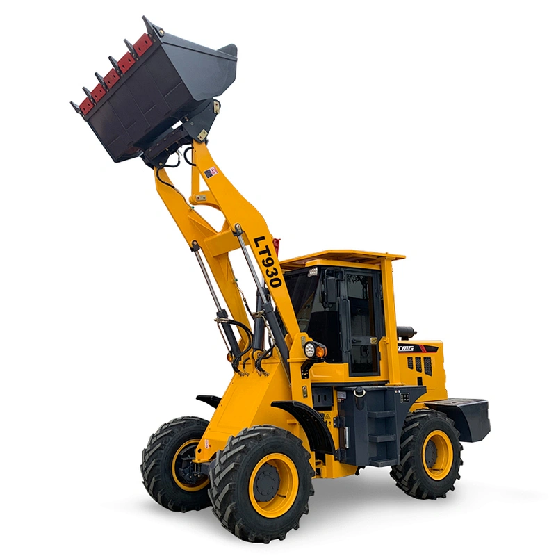 Earth-moving machinery small wheel compact Construction machinery pay loader 3 ton 5 ton 6 ton 8 ton front loaders for sale