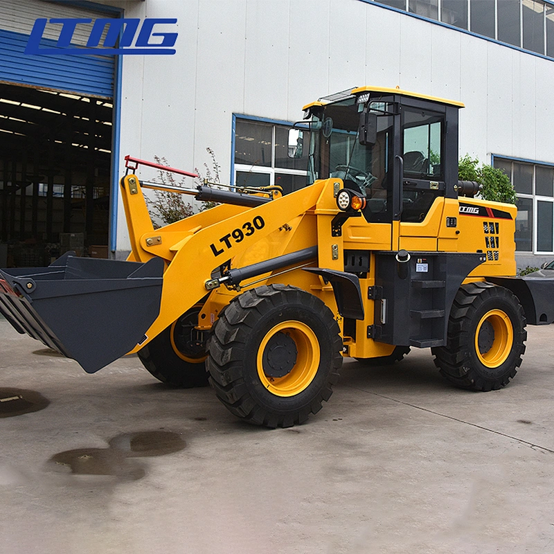 Earth-moving machinery small wheel compact Construction machinery pay loader 3 ton 5 ton 6 ton 8 ton front loaders for sale