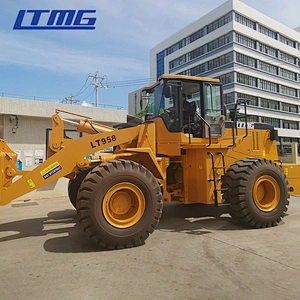 LTMG 5 ton 5000kg wheel loader joystick control for front loader with various attachment