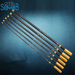 Factory directly sale fishing rod in stock 4 sections fishing rod for bass
